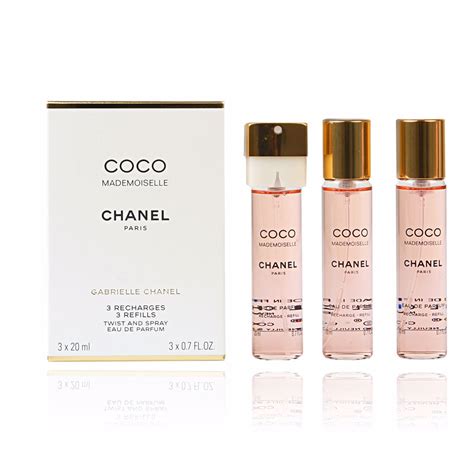 mini coco chanel perfume|chanel coco mademoiselle 3 refills.